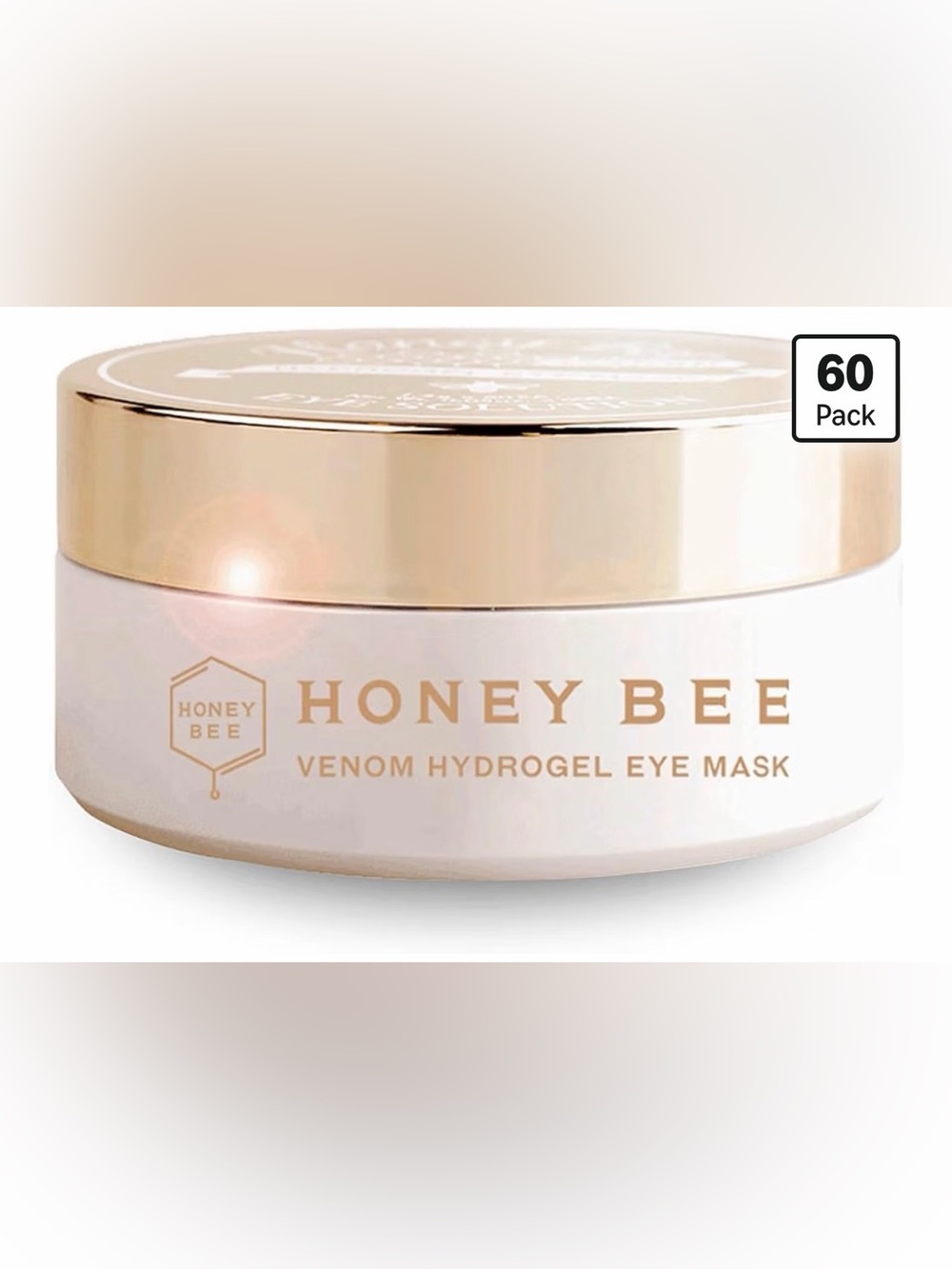True Island Honey Bee Venom Hydrogel Eye Mask - 60 pads